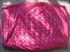 Stoff mit Rös´chen 180 x 210 cm in Pink-für Babys, Kinder -Neu