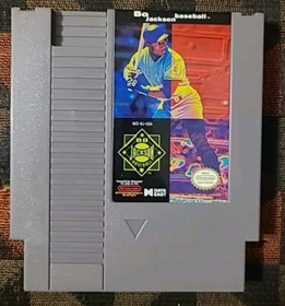 Bo Jackson Baseball (Nintendo Entertainment System NES, 1991) In Original Box 