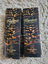 Australian Gold Ferocious Unrelenting Dark Bronzing Blend Tanning Lotion Sample 