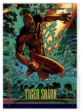 1993 Skybox Marvel Universe Tiger Shark #71