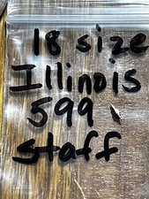 NOS 18 Size Illinois Bunn Special Pocket Watch Balance Staff 599 47604 