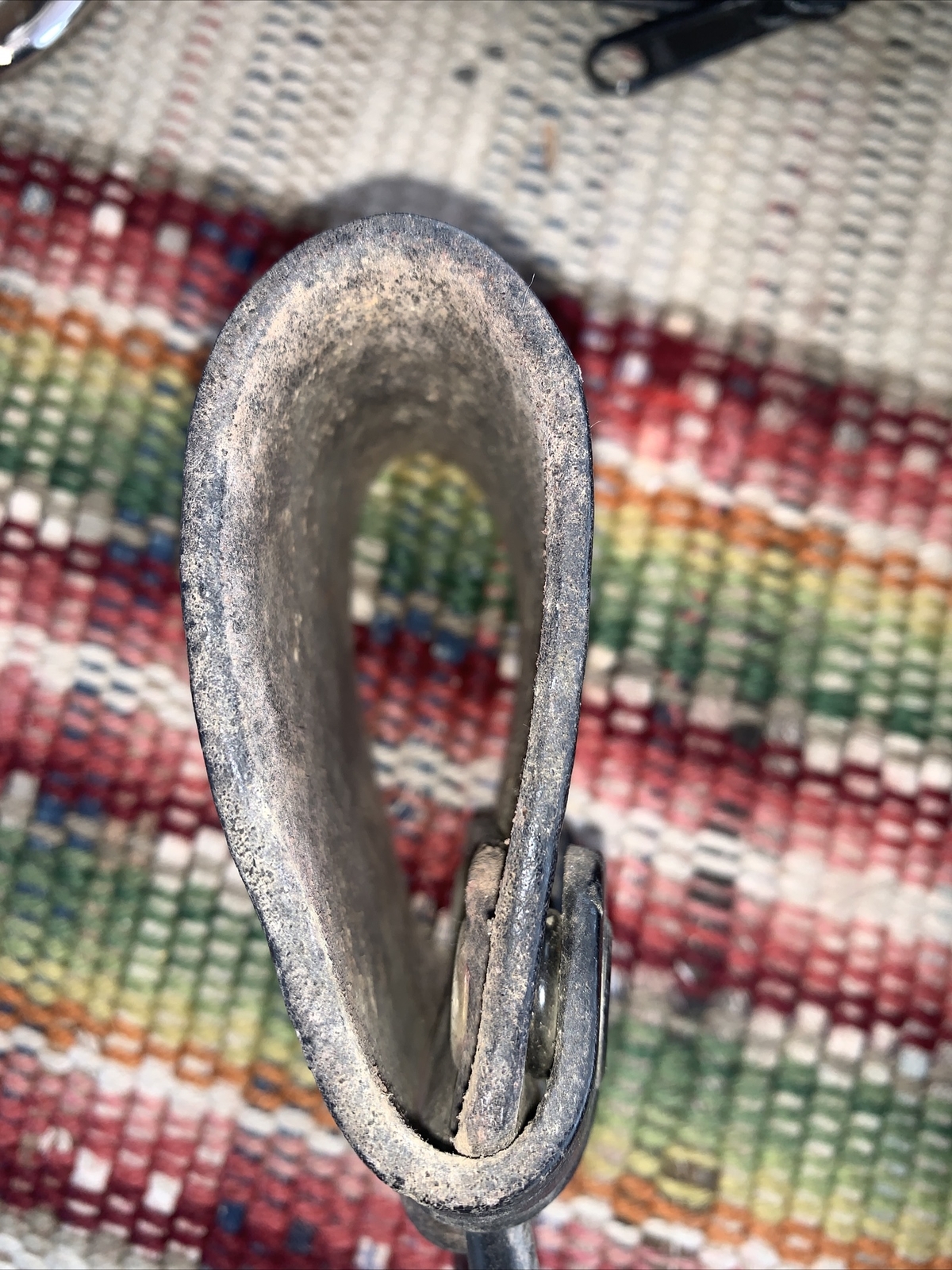 LEATHER BIANCHI 38 BATON NIGHTSTICK FLASHLIGHT HOLDER BELT ATTACHMENT