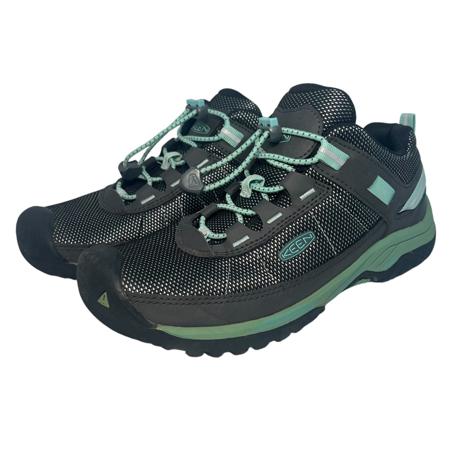 KEEN Scarpe da ginnastica Keeen Targhee sportive escursionismo traspiranti con coulisse grigie giovani bambini 4