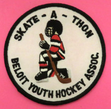 Beloit, Wisconsin Hockey Association Skate - A - Thon patch