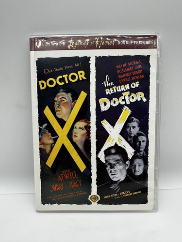 Doctor X / The Return of Doctor X (DVD) Double Feature (Slim Case) See Photos