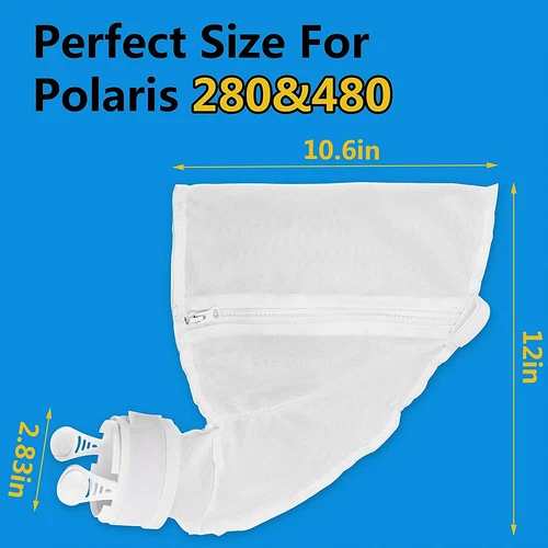 2pc Pool Cleaner All Purpose Filter Bag K16 Replacement Fits for Polaris 280 480 - Picture 11 of 12