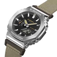 New Casio G-Shock GM2100C-5A Utility Metal Casioak Fabric Band