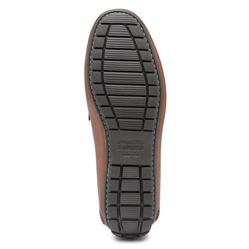 Zapato para hombre Johnston & Murphy Cort Venetian sin cordones color tostado --Nuevo en caja - Imagen 4 de 4