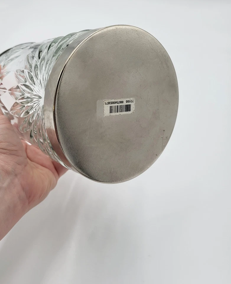 Candelabro de cristal Bath Body Works Starburst alto 7" boda Foto 4 de 4