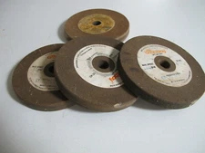 4 NORTON Cratex-Brightboy ST-70-ALO-40 ALUMINUM OXIDE GRIND POLISHING wheel 4-PC