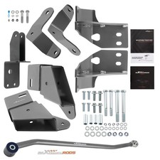 Track Bar Control Arm Drop Bracket Kit For Jeep Cherokee Xj 4.5-6.5 Lift 84-2001