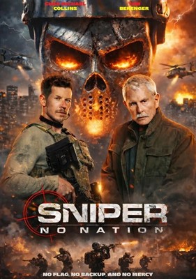 Sniper No Nation DVD Tom Berenger Chad Michael Collins Sony 2026 Action Movie