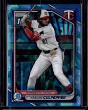 2024 Bowman Draft Sapphire #BDC-98 Kaelen Culpepper Chrome