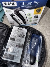 Wahl Lithium Pro Complete Cordless Haircut  Touch Up Kit W/Storage Box