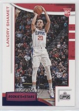 2018-19 Panini Chronicles Rookies and Stars Blue 76/99 Landry Shamet #627 0c2