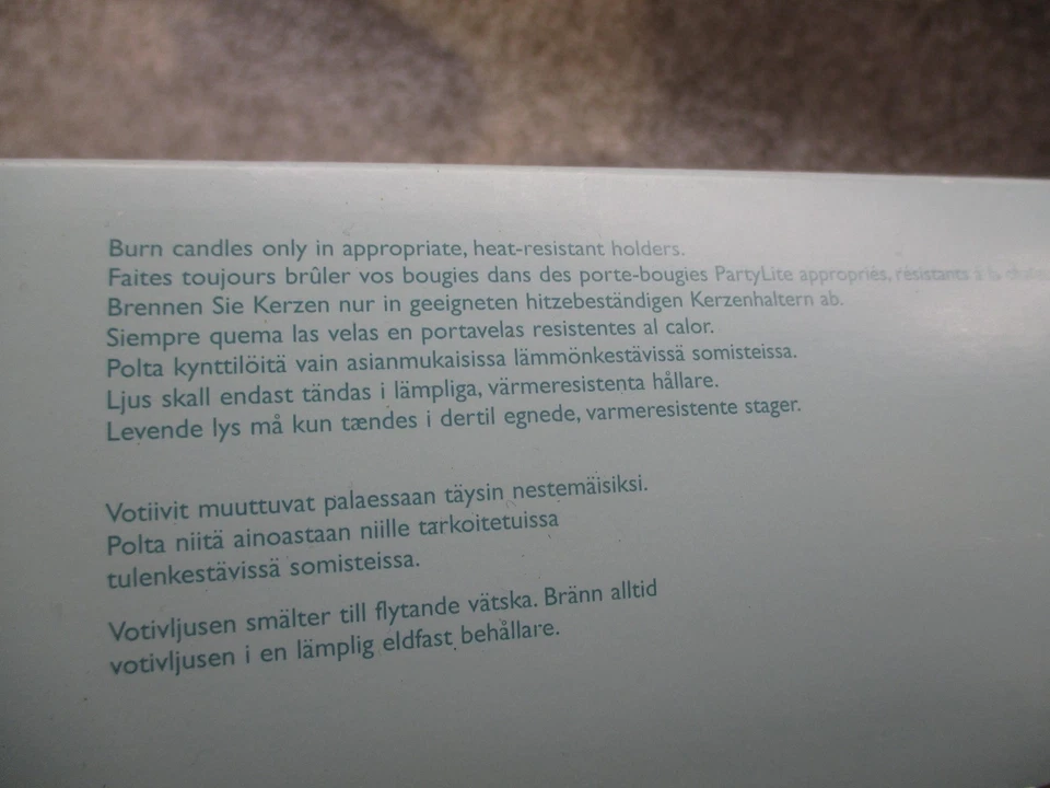 Juego de muestras votivas PartyLite 35 aniversario 17 piezas velas perfumadas surtidas Foto 4 de 4