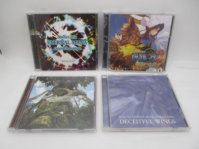 Atelier Iris Eternal Mana 1 2 Grand Fantasm OST Import 4 CDs Japan CD