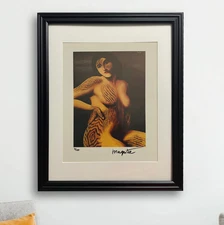 Rene Magritte Hand-Signed Original Print With COA and +$3,500 USD Appraisal