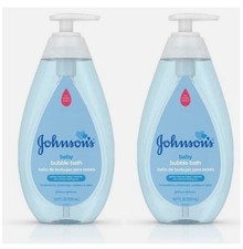 Johnson's Baby Bubble Bath 16.9oz 2 Bottles Gentle Tear Free Wash