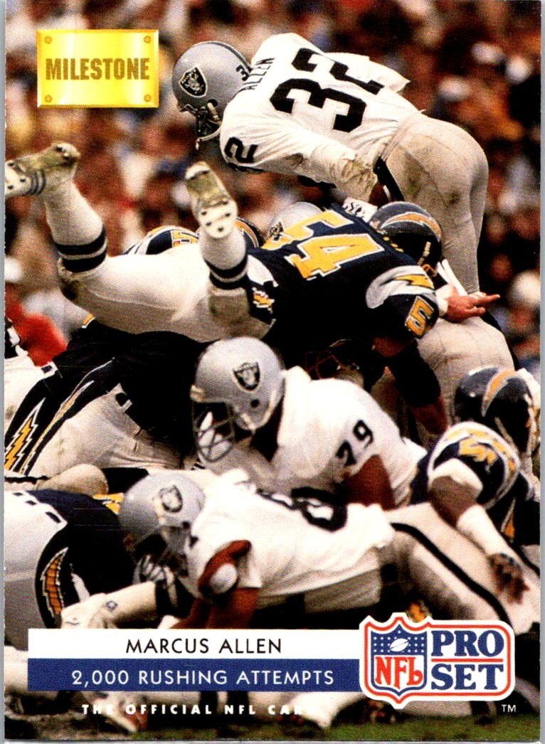 1992 Pro Set #27 Marcus Allen