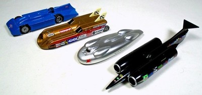 Marks & Spencer Corgi Land Speed Legends Bluebird Thrust 2 & SSC Railton Mobil