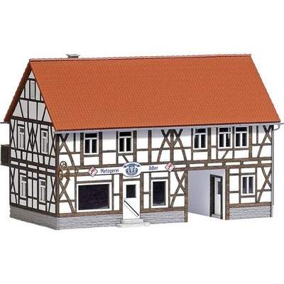 Busch 1530 Rurale Butcher Shop Adler Struttura Ho Scale Model (US IMPORT)