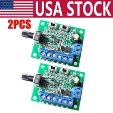 2X BLDC Brushless DC Motor Speed Controller Adjustable DC12V/24V Speed Regulator