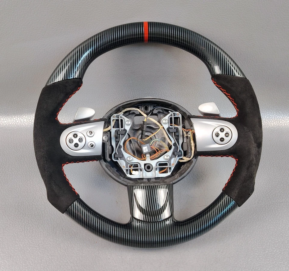 MINI COOPER COUNTRYMAN PACEMAN GAMUZA CF VOLANTE MULTIMEDIA 2007 2016 Foto 3 de 4