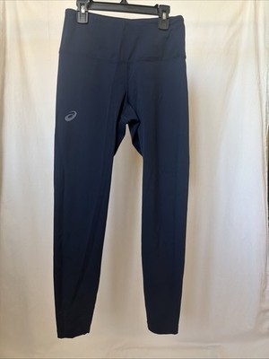 ASICS Women's Navy Blue Athletic Leggings, Size M