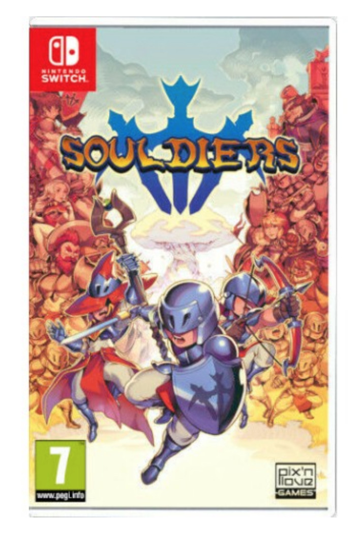 SOULDIERS SWITCH PAL ESPAÑA NUEVO FISICO ESPAÑOL PRECINTADO CASTELLANO