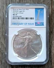 2023 American Silver Eagle $1 1 oz .999 Silver NGC MS70 First Day of Issue