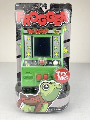 BASIC FUN FROGGER RETRO MINI CLASSIC ARCADE VIDEO GAME HANDHELD KONAMI SEALED!