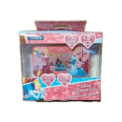 Lexibook Disney Princess Cyber Arcade Pocket Game Console 150 Games LCD Screen