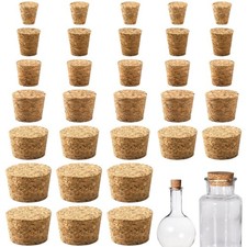 Natural Cork Stoppers for Bottles, 30Pcs, Assorted Sizes