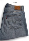 Levi's Women’s 501 Blue Medium Wash Distressed Straight Jeans SZ. 30x28 — photo 7