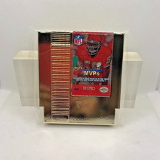 Goji's Tecmo Super Bowl NFL MVP's Gold Chrome Shell Nintendo NES Cartridge JC