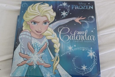 2017 Disney Frozen Calendar 12 Month Elsa Use for Crafts or Collectible