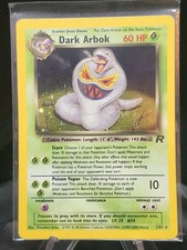 2000 Pokémon Dark Arbok 2/82 Team Rocket Holo Rare Unlimited WOTC NM