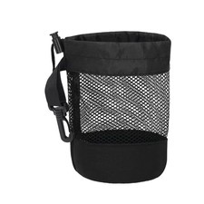 Leichte Mesh Golfball Aufbewahrungstasche 16,5 x 14 cm Nylon Kordelzug Sporttasc