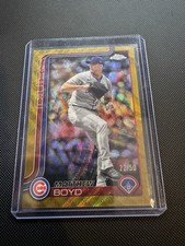 2025 Topps Chrome Update Matthew Boyd GOLD WAVE REFRACTOR/50 #USC184 Chicago