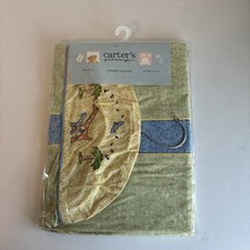 Carter  s Animals Music Palm Trees Baby Diaper Holder Stacker Blue Green New