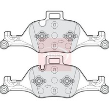 BMW 7er G11 G12 2015-2022 Bremsbeläge Vorne (R90) PAD2187