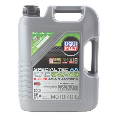 Liqui Moly 20426 Engine Motor Oil - Special Tec AA 5W-40 Diesel (5 L)