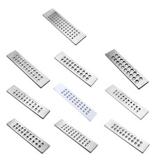 Steel Drawplate Wire Shaping Plate Steel Texture Suitable for Jewelry Making
