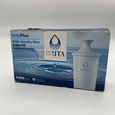 Brita Plus Replacement Water Filter, BPA-Free, High-Density Pitchers 4 PACK