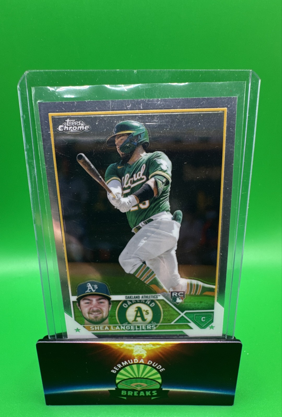 2023 Topps Chrome - Shea Langeliers #175 (RC)
