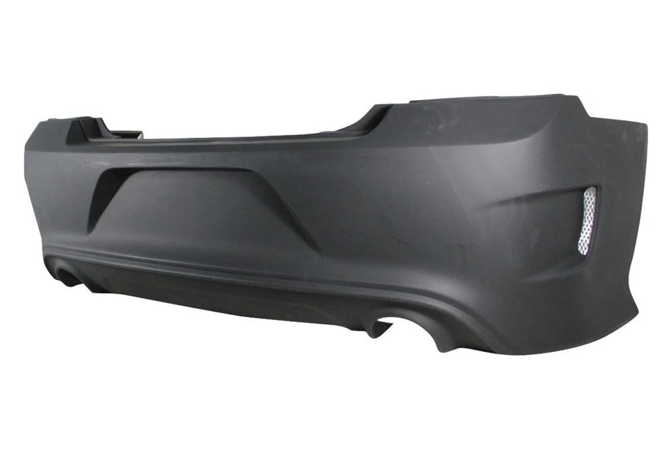 For Dodge Charger 06-10 Duraflex Hellcat Style Fiberglass Rear Bumper Unpainted - Imagem 2 de 4