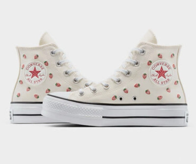NEW Women's CONVERSE All Star Lift A14934C Strawberries A14828C Shoes A14829C