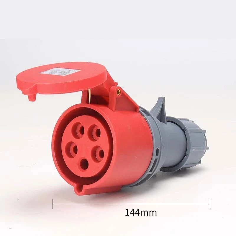 Starkstrom Adapter 32A Stecker auf 16A Kupplung - -50 cm Kabellänge IP44 DHL - Bild 4 von 4