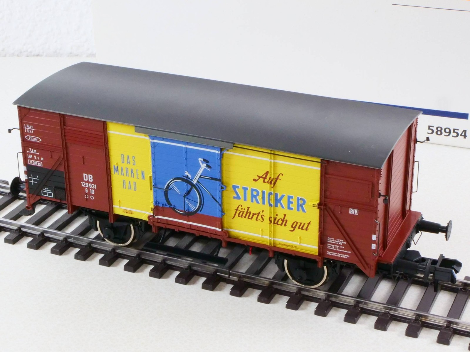 Märklin 58954 Insider Freight Car Stricker 1999 SW 1 Mint! OVP BL 1706-26-99